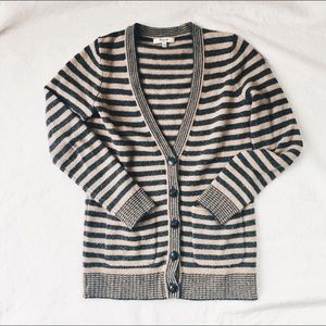 Madewell  striped cardigan